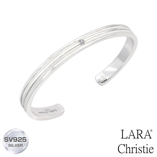 ララクリスティー バングル レディース プレゼント シルバー オリンピア WHITE Label b3049-w LARA Christie レディース プレゼント
