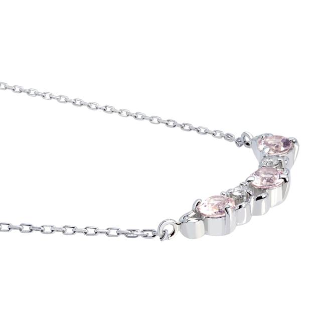 ララクリスティー ブレスレット レディース モルガナイト 0.15ct ダイヤモンド PT900 K18 18金 ゴールド ブレスレット フラワーペタル プラチナムコレクション lb102-0001 LARA Christie_3