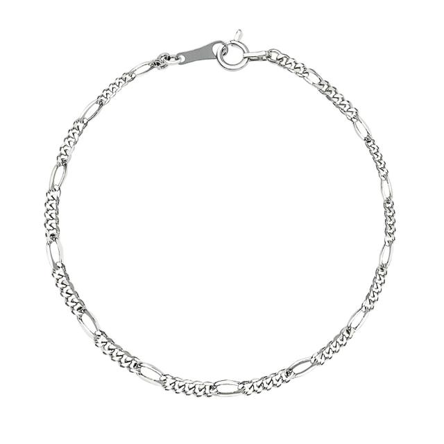 ララクリスティー ブレスレット チェーン レディース メンズ プラチナ PT850 フィガロチェーン 幅2.0mm 17cm lb97-0013-pt-17 LARA Christie プラチナムコレクション_2