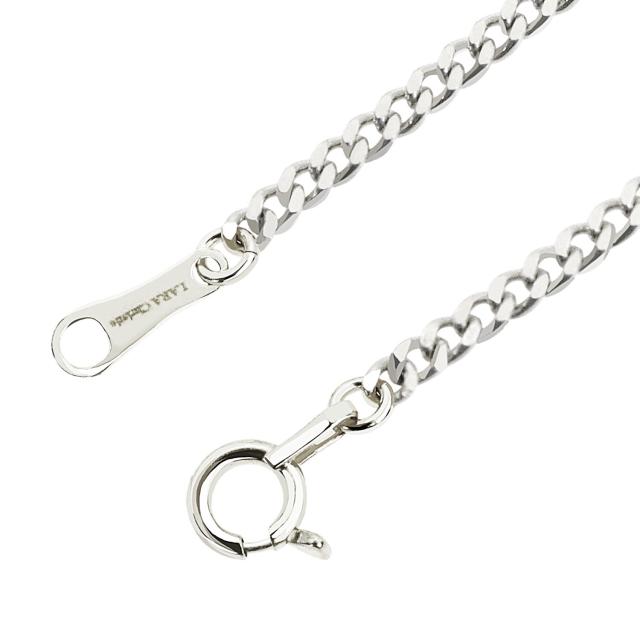 ララクリスティー ブレスレット チェーン レディース メンズ プラチナ PT850 喜平チェーン 幅1.6mm 17cm lb97-0014-pt-17 LARA Christie プラチナムコレクション_3