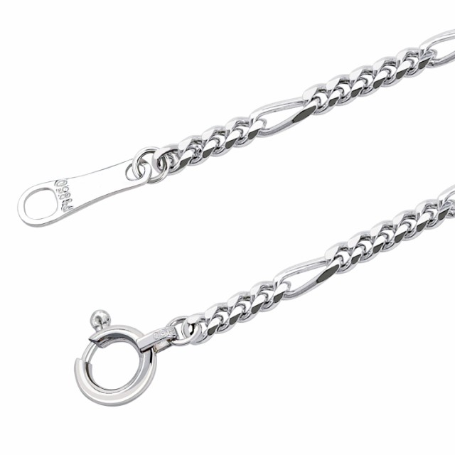 【SALE／55%OFF】 ネックレス チェーン フィガロ線径 0.6φ PT850 プラチナ 長さ アクセサリー