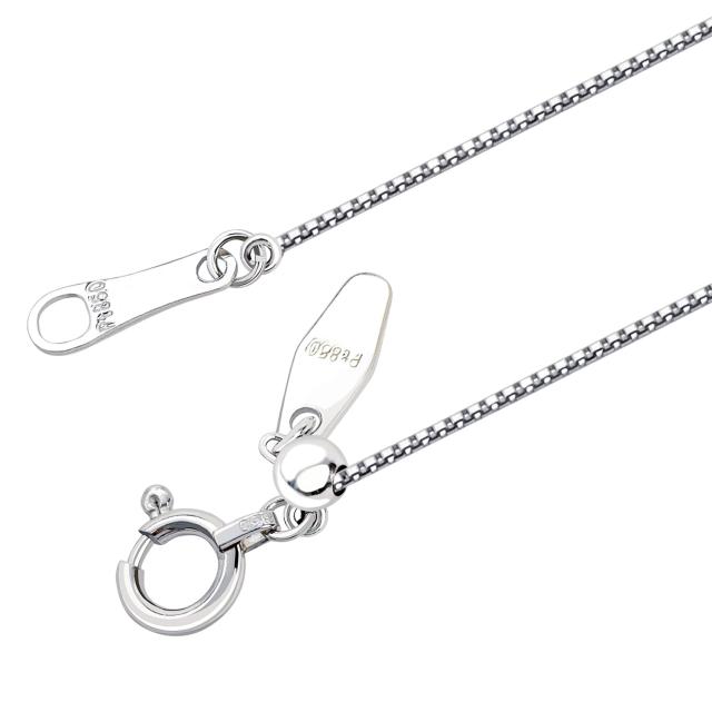 ララクリスティー プラチナ チェーン ネックレス Pt850 ベネチアン 幅0.55mm 約1.63g 最長45cm 長さ調整可能 lc97-0057 LARA Christie ネックレスチェーンコレクション_2
