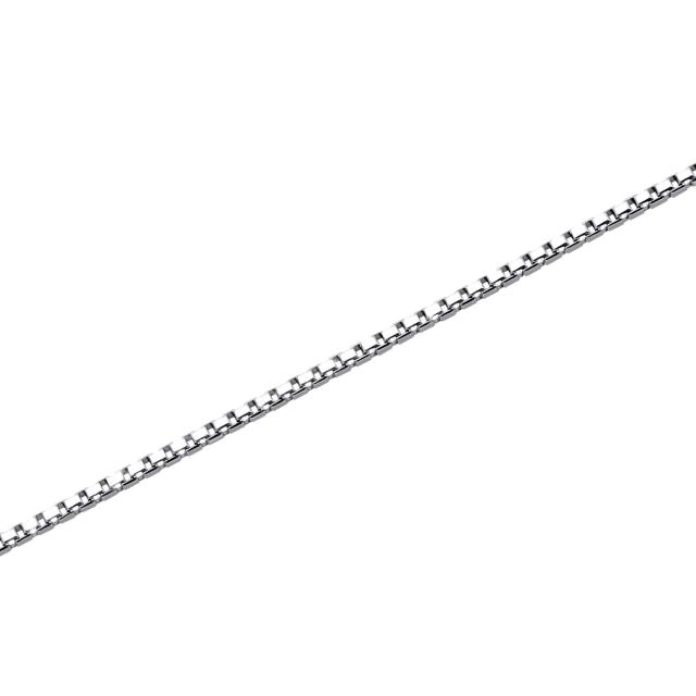 ララクリスティー Pt850 チェーン ベネチアン 幅0.95mm 最長45cm ララクリスティー プラチナ チェーン ネックレス Pt850