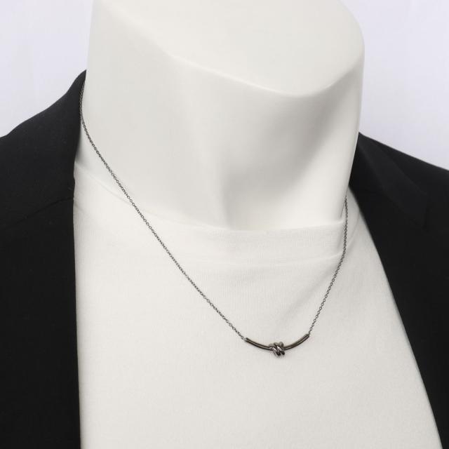ネックレス メンズ シルバー シルバー925 ブランド 結び目 デザイン 男性用 ララクリスティー 誕生日プレゼント_5