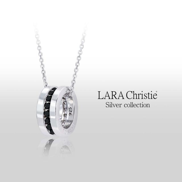 ララクリスティー ネックレス メンズ エタニティ ネックレス 男性用 [ BLACK Label ] p471-b プレゼント LARA Christie メンズ プレゼント_1