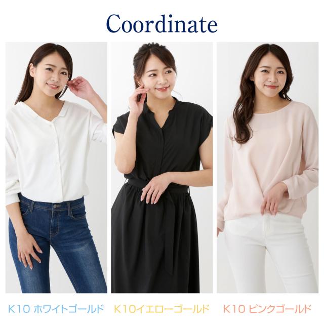シアーズ ネックレス クロス 十字架 ハート レディース プレゼント K10 ゴールド WG YG PG ダイヤモンド ダイヤ 0.02ct ジュエリーボックス sp51-0006_13