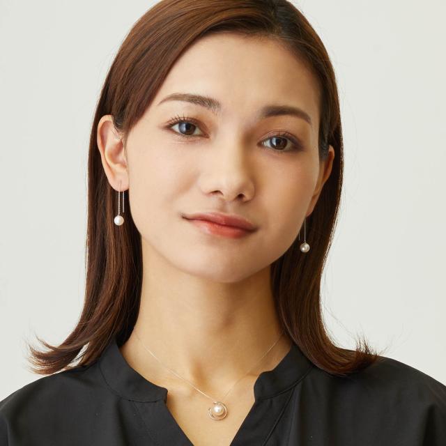 ララクリスティー ピアス レディース あこや本真珠 アメリカン ピアス レディース PT900 K18 18金 ゴールド ゴールド パール コレクション le56-0007 LARA Christie  レディース プレゼント_9