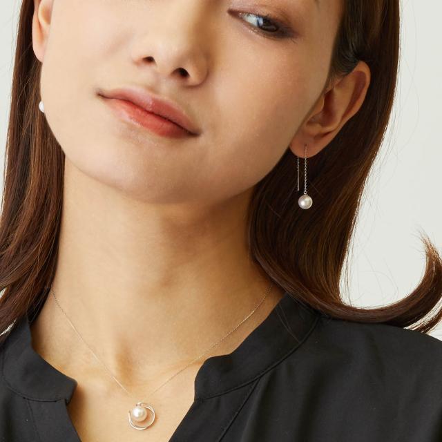 ララクリスティー ピアス レディース あこや本真珠 アメリカン ピアス レディース PT900 K18 18金 ゴールド ゴールド パール コレクション le56-0007 LARA Christie  レディース プレゼント_8