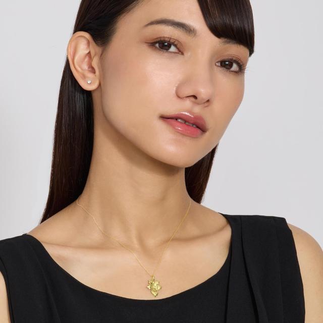 ララクリスティー リーフ ネックレス 地金 プラチナ PT900 K18 プラチナムコレクション lp37-0002 LARA Christie  レディース プレゼント_9