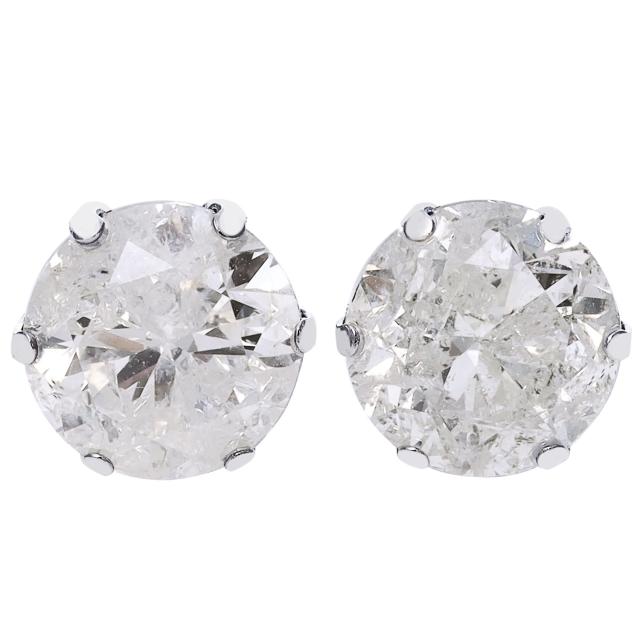 残り2ペア大特価Pt900天然ダイヤモンド計0.50ct 6本爪ピアス スタッド 残り2ペア大特価Pt900天然ダイヤモンド計0.50ct 6本爪ピアス