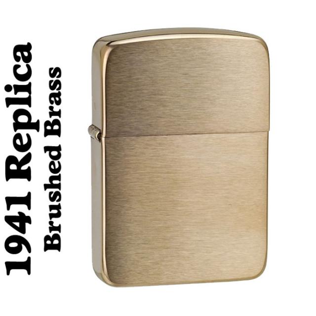 ZIPPO/1941レプリカジッポ ベーシックアイテムのブラスサテーナ仕上げ メール便対応 の通販は