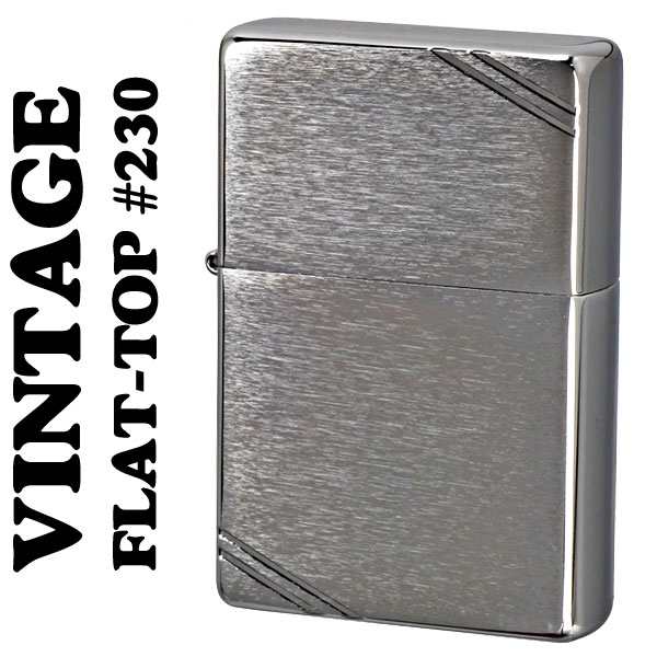 zippo 1937年レプリカ フラットトップヴィンテージ1994、ケース2種