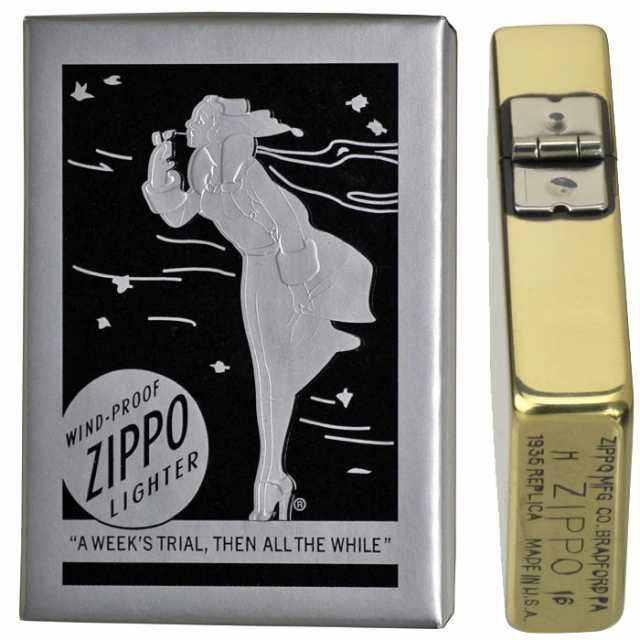 zippo(ジッポーライター) 1935レプリカ 保証書柄デザイン ギャランティ