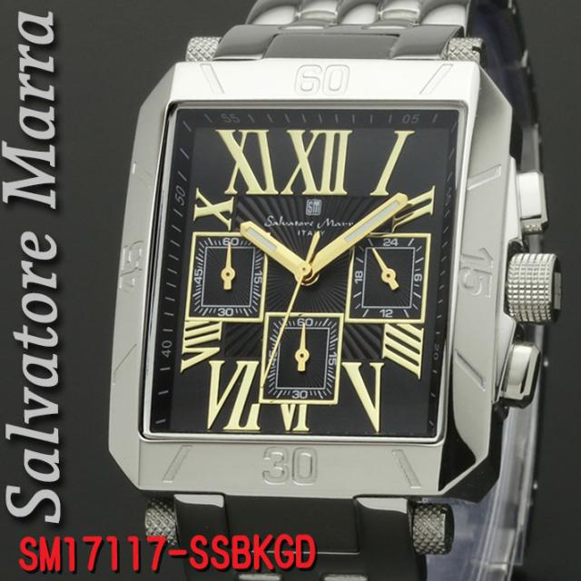 新品未使用　サルバトーレマーラ　メンズ　クォーツ腕時計　40mm SM11125