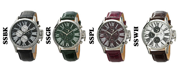 腕時計メンズ Salvatore Marra サルバトーレマーラ カレンダー 24時間計 マルチファンクション SM23101-PGWH お祝い 卒業 入学 就職 退職 ギフト プレゼント 送料無料