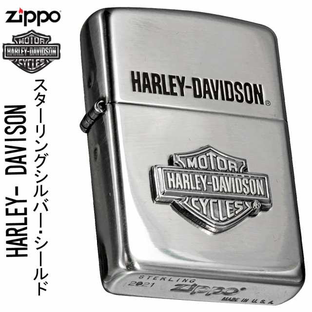 zippo(ジッポーライター)ハーレーダビットソン スターリングシルバー