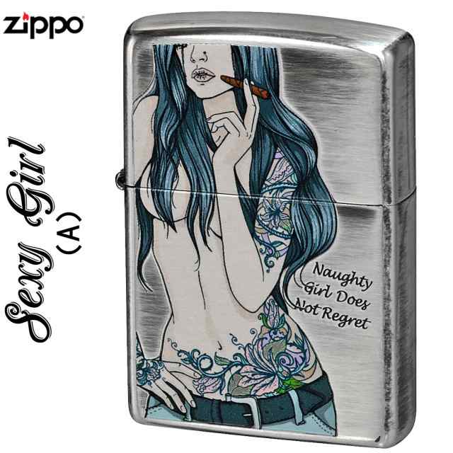 zippo ジッポーライター SEXY GIRL セクシーガール 銀いぶし SG