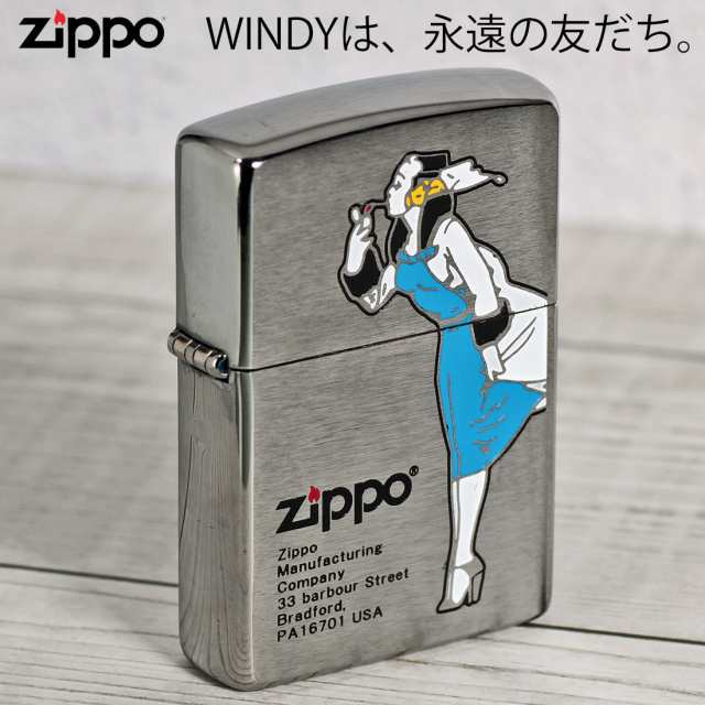 zippo(ジッポー)ZIPPOキャラクター人気の「WINDY 」デザイン #200