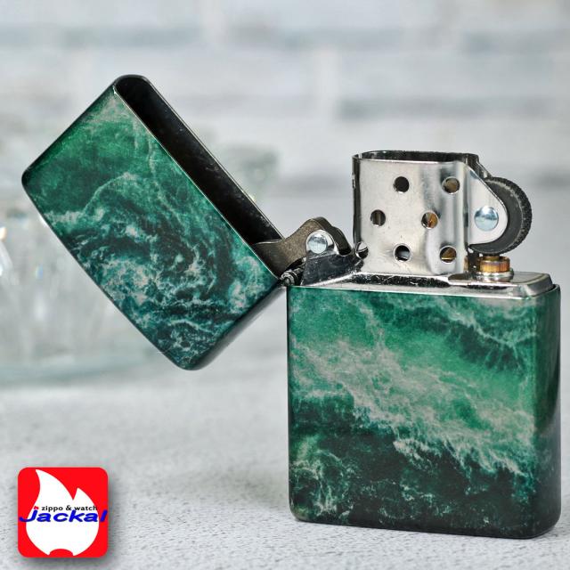 zippo ジッポー Rogue Wave Design　ローグ ウェーブ　巨大波デザイン　2023モデル #48621 メンズ レディース おしゃれ カッコイイ レギュラー　ギフト プレゼント  送料無料   メール便対応_4