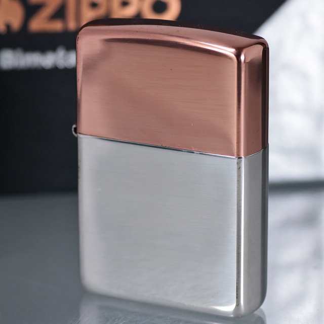 zippo 限定生産 バイメタル カッパー(純銅)とスターリングシルバー