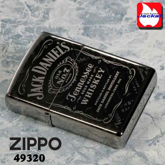 zippo ジャックダニエル 2023モデル 4面マルチレザー彫刻 ブラック