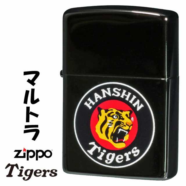 zippo 阪神タイガースのロゴをデザイン ブラックニッケルミラー zHTZ 