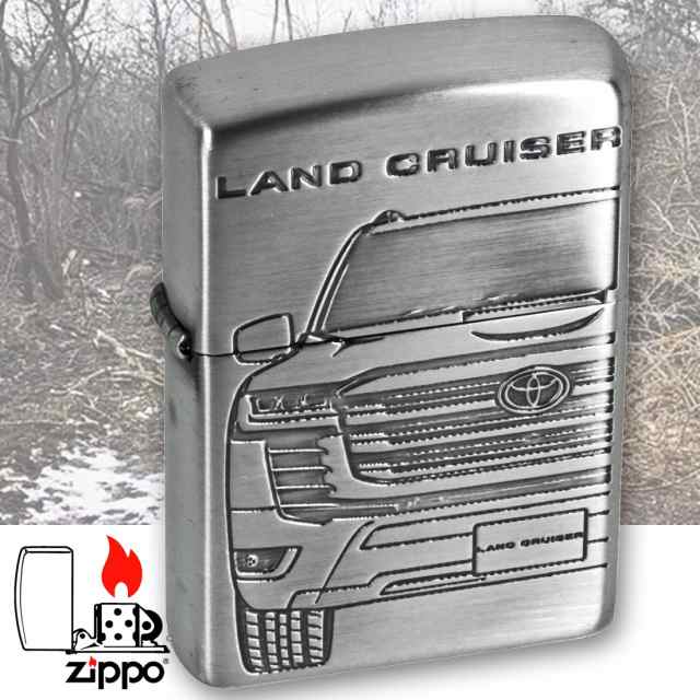 ZIPPO ライター トヨタ ランドクルーザー プラド ジッポ TOYOTA 全面