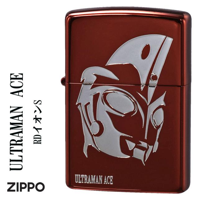 ZIPPO ジッポーライター ウルトラマンA 　RDイオンS エッチング　イオンコートレッド 送料無料　 メール便対応 の通販は