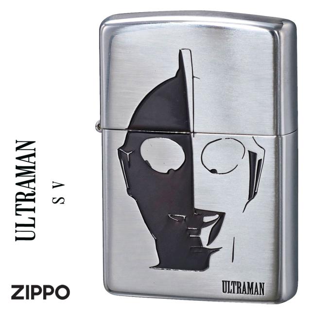 ZIPPO ジッポーライター  ウルトラマン SV エッチング　シルバー  ヒーロー　ギフト  送料無料　 メール便対応 の通販は 9,899円