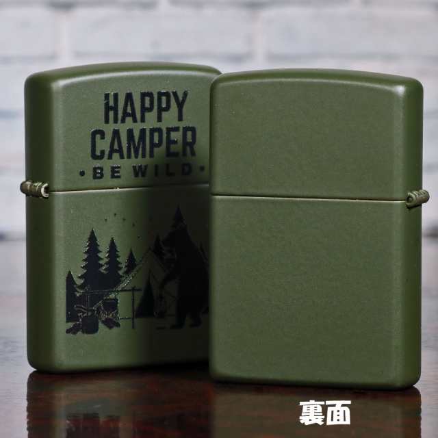 zippo ジッポー Happy Camper ハッピーキャンパー グリーンマット 2023モデル Z221-104598 アウトドア 送料無料  ヤマトメール便対応の通販はau PAY マーケット - ブランドショップ JACKAL | au PAY マーケット－通販サイト