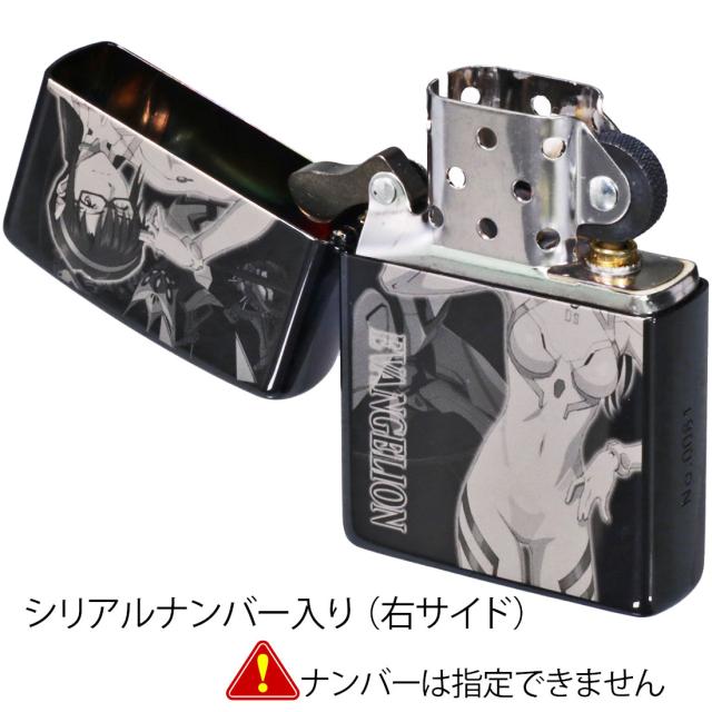 zippo ジッポーライター ヱヴァンゲリヲン 真希波・マリ・イラストリアス/改8号機γ ブラックチタン マイクロレーザー彫刻 シリアルナンバー入り EV-MARI-8GANMA 黒 かっこいい アニメ メンズ レディース ギフト プレゼント 送料無料 メール便対応_5