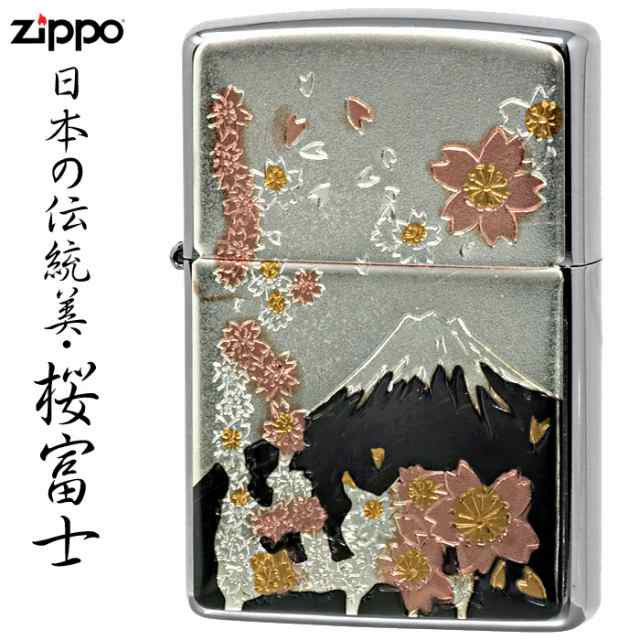 zippo ジッポーライター 日本の伝統美・電鋳板 でんちゅうばん ジッポー・桜富士 メール便対応 の通販はau PAY マーケット -  ブランドショップ JACKAL | au PAY マーケット－通販サイト