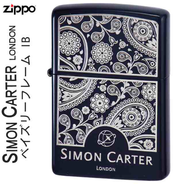 ZIPPO ジッポー ライター SIMON CARTER サイモンカーターベイズリーフレームIB　SCP-038 送料無料 在庫限りで終売｜au  PAY マーケット