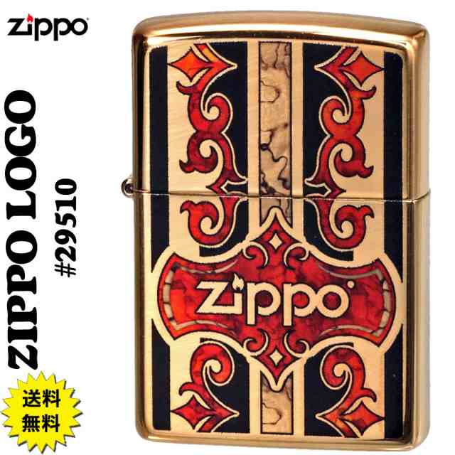 zippo ジッポーライター ZIPPO LOGO ＃29510 ハイポリッシュブラス 