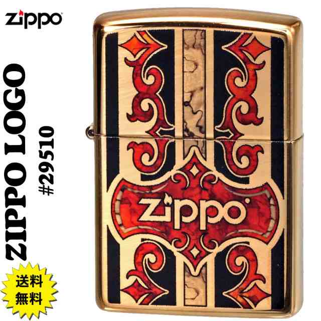 zippo ジッポーライター ZIPPO LOGO　＃29510 ハイポリッシュブラス 送料無料 ヤマトメール便対応 ｜au PAY マーケット