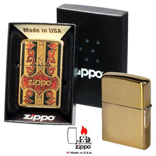 zippo ジッポーライター ZIPPO LOGO　＃29510 ハイポリッシュブラス 送料無料 ヤマトメール便対応