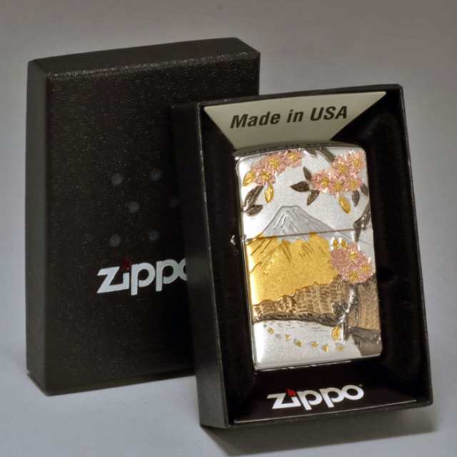 Zippo ジッポーライター 和板 富士桜 和柄ジッポー ヤマトメール便対応 の通販はau Pay マーケット ブランドショップ Jackal