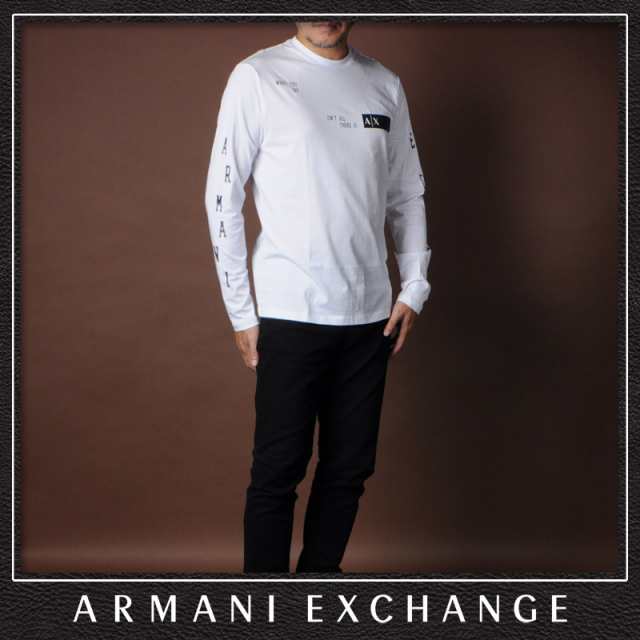 アルマーニエクスチェンジ Tシャツ メンズ ARMANI EXCHANGE A|X 長袖 