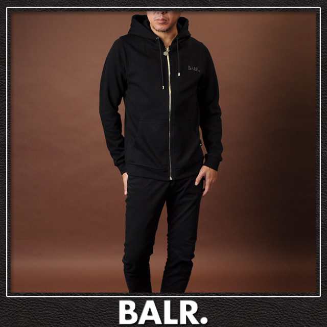 BALR. ボーラー ナイロンジャケット ジップアップパーカー M サッカー+