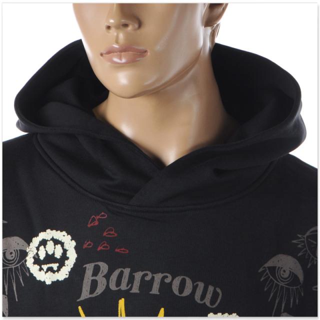 バロウ BARROW パーカー メンズ スウェット ブランド プル
