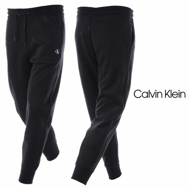 カルバンクライン ジーンズ CALVIN KLEIN JEANS スウェットパンツ メンズ ブランド J30J322484 ブラックの通販は