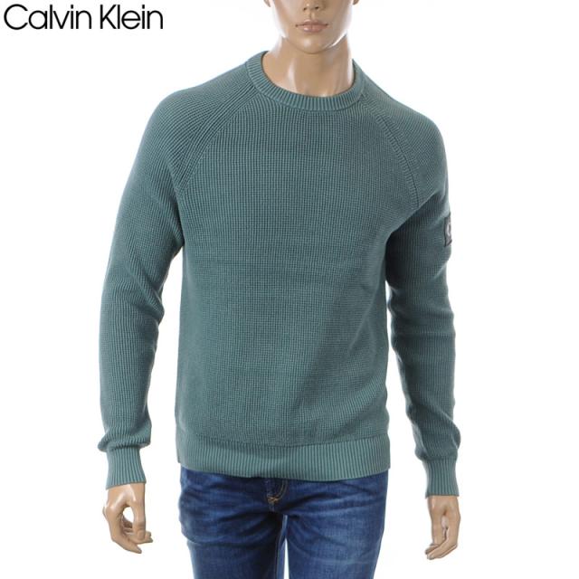 カルバンクライン CALVIN KLEIN JEANS ニット セーター メンズ J30J323989 グリーン