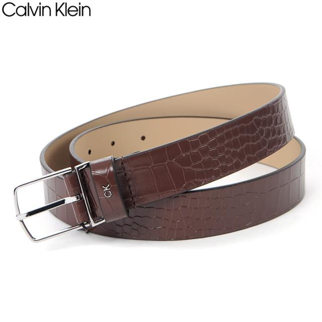 カルバンクライン CALVIN KLEIN JEANS レザーベルト メンズ ブランド K60K612670 ダークブラウンの通販はその他ベルト