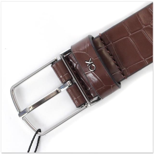 カルバンクライン CALVIN KLEIN JEANS レザーベルト メンズ ブランド K60K612670 ダークブラウンの通販は