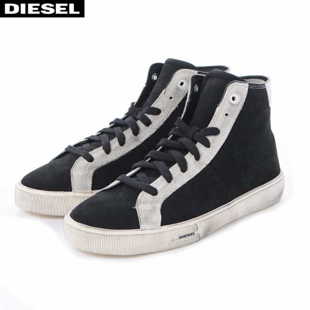 ディーゼル DIESEL レザースニーカー メンズ ハイカット S-MYDORI MC