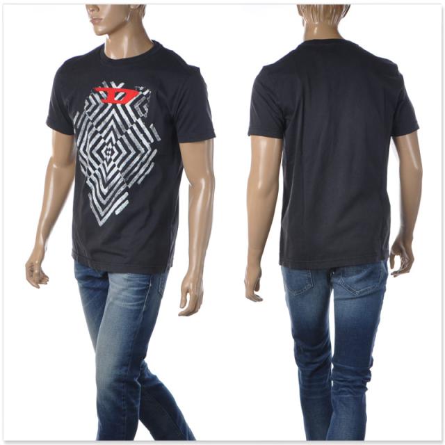 ディーゼル DIESEL クルーネックTシャツ 半袖 メンズ ブランド T-DIEGOR-C16 A05257-0TDAN ブラックの通販は ディーゼル DIESEL クルーネックTシャツ 半袖 メンズ ブランド T-DIEGOR-C16 A05257-0TDAN ブラックの通販は
