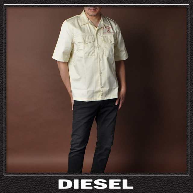 ディーゼル DIESEL 半袖シャツ メンズ ブランド S-MAC A03580