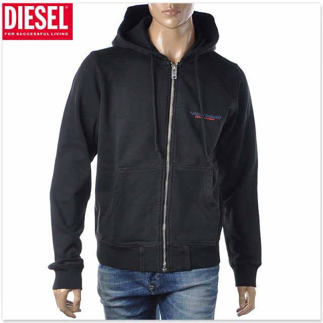 ディーゼル DIESEL ジップアップパーカー スウェット メンズ ブランド