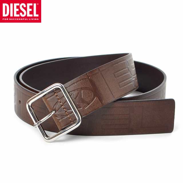 ディーゼル DIESEL レザーベルト メンズ ブランド B-ILLY X08498 PR505 ...