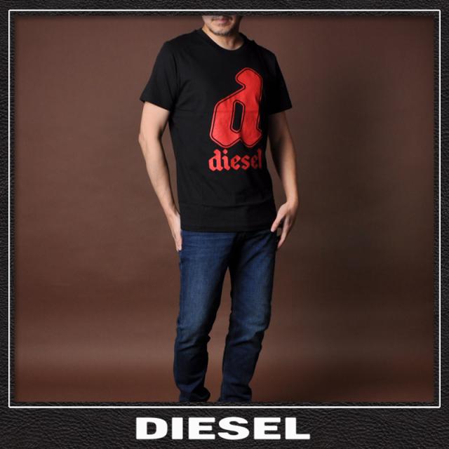 ディーゼル DIESEL Tシャツ メンズ 半袖 カットソー クルー